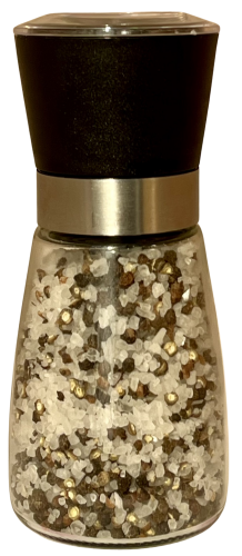 Młynek szklany sól himalajska z pieprzem 200g