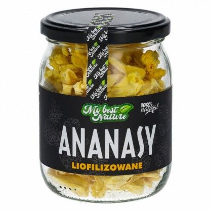 Ananasy liofilizowane 70g, My Best Nature