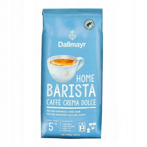 Kawa Ziarnista  Dallmayr Home Barista Caffee Crema Dolce 1 Kg