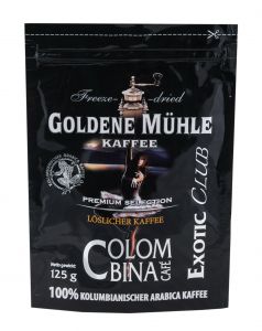 Kawa Rozpuszczalna Goldene Muhle Columbina 100 % Arabika 125 G torba