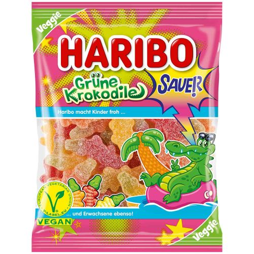 Żelki HARIBO 175g GRUNE KROKODILE