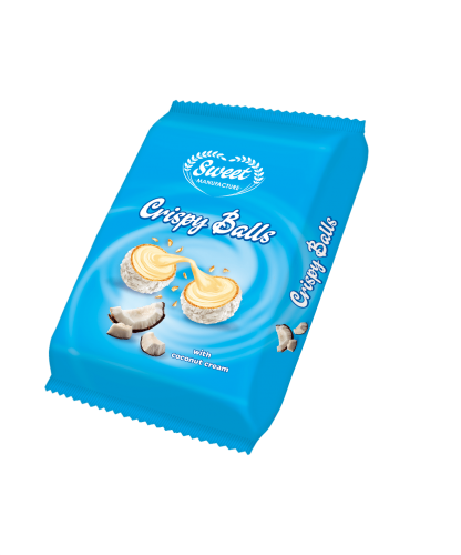 Ciastka kulki kokosowe 200g Crispy Balls Coconut