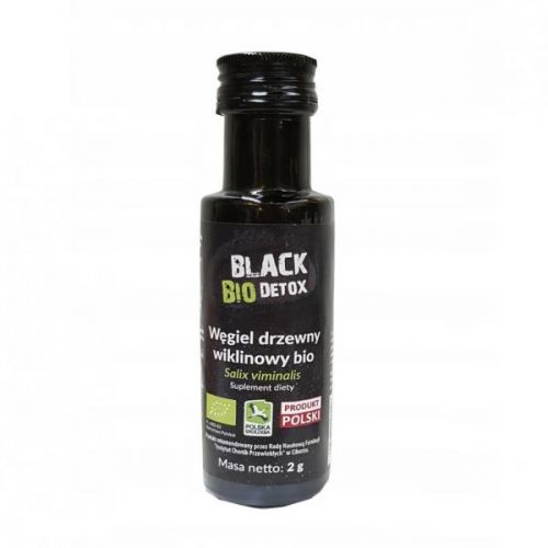 BLACK BIO DETOX – WĘGIEL DRZEWNY WIKLINOWY 2 G