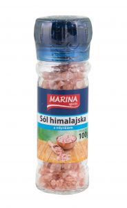 Sól himalajska 100 g  młynek