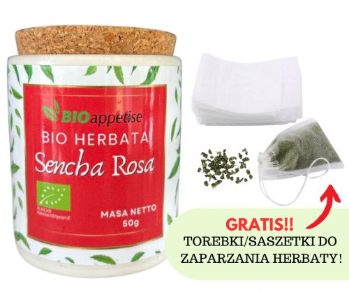 Zielona herbata Sencha Rosa     BIO 50g