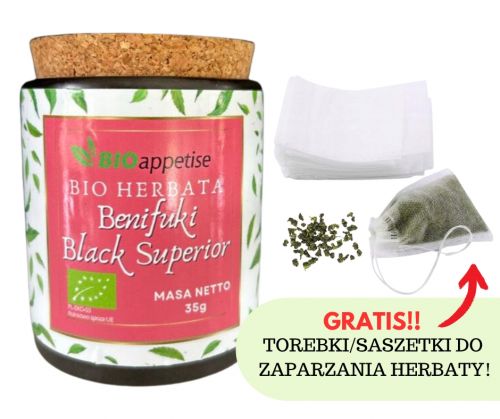 Czarna herbata Benifuki Black Superior BIO 35g